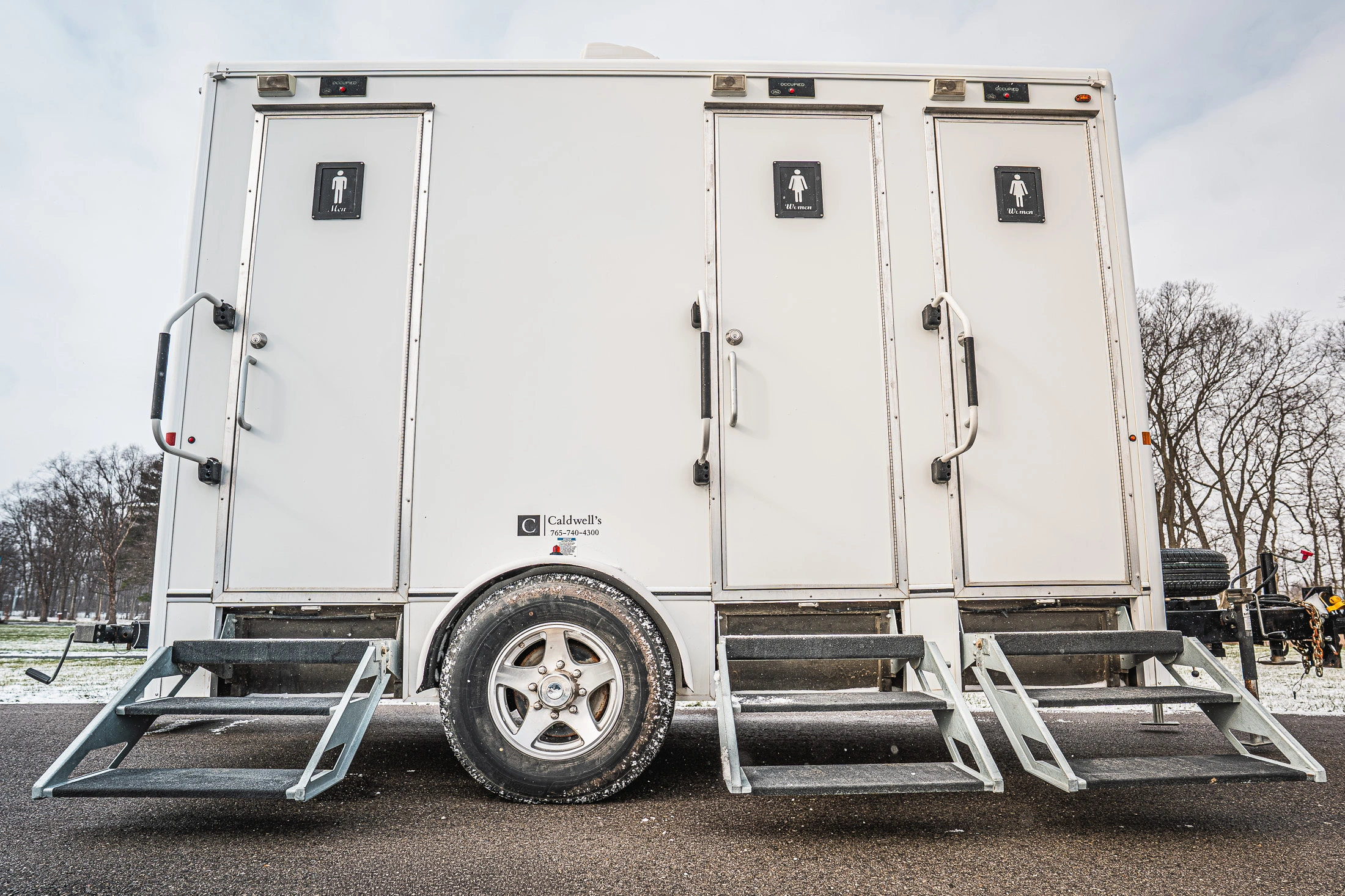 4 Stall Restroom Trailer